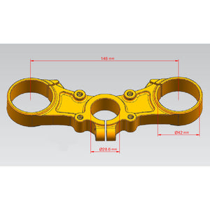 Aluminum Upper Triple Tree Clamp for Talaria  XXX