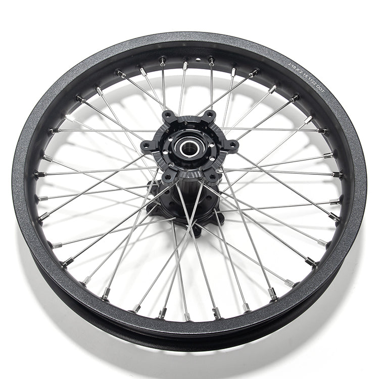 Aluminum Front Rear Spoke Wheel Rim Hub Sets for Sur-Ron Ultra Bee