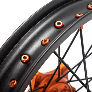 21''×1.6'' Front 19''×2.15'' Rear Spoked Wheel Set for KTM SX SXF XC XCF XCW EXC EXC-F / Beta / GAS GAS / Husaberg / Husqvarna / Sherco / Alpha 2003-2024