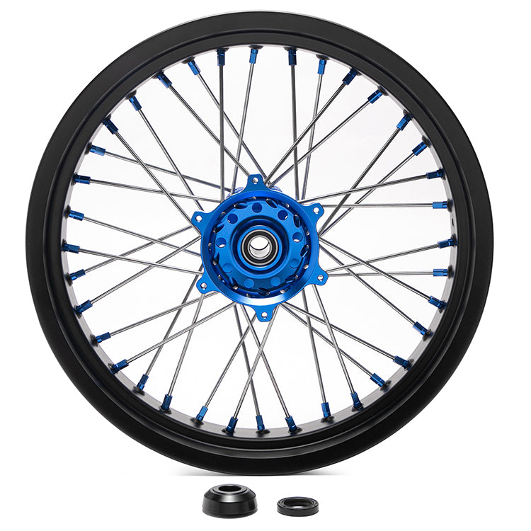 21" 18'' 17'' Front Rear Spoked Wheel Rim Hub Set for Yamaha YZ250FX 2015-2025 / YZ450FX 2016-2025 / WR250F 2020-2025 / WR450F 2019-2025 8