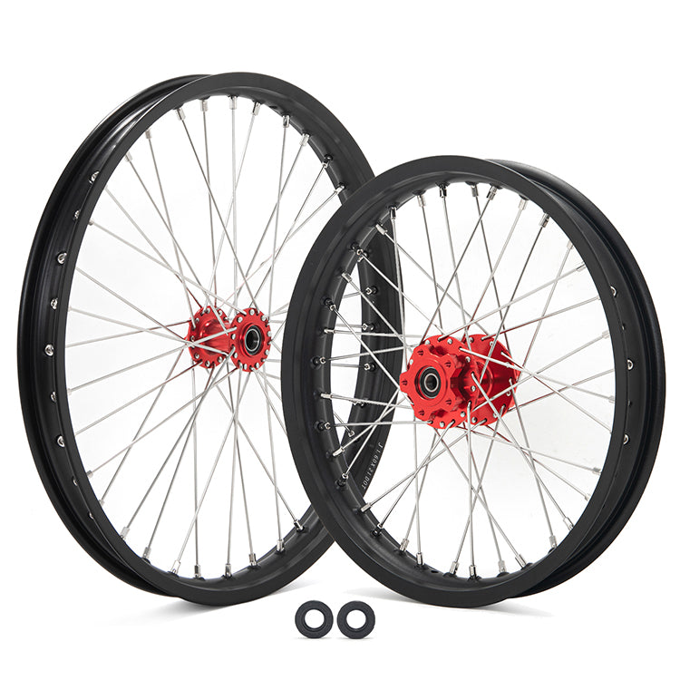 Aluminum Front Rear Wheel Rim Hub Sets for Apollo RFN / Beta Explorer 24