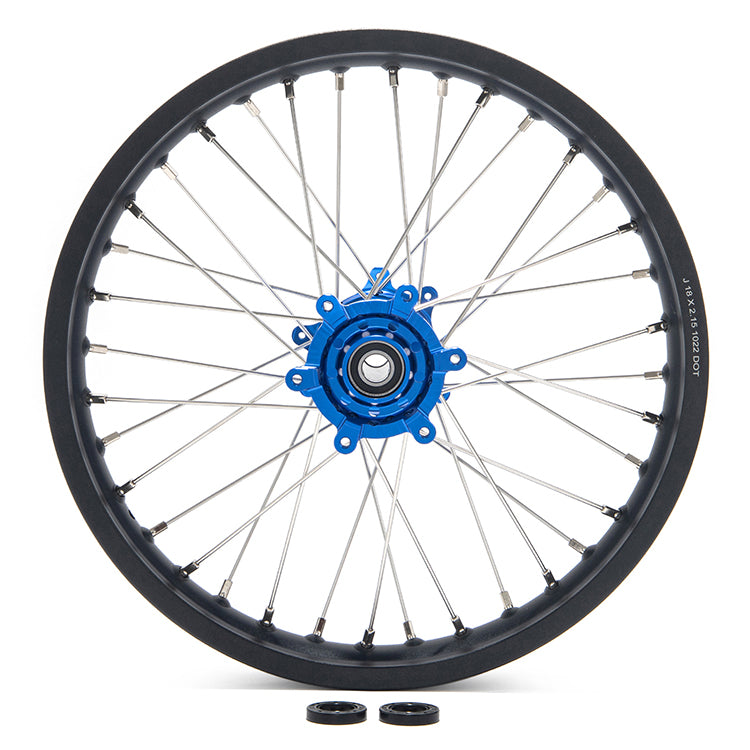 Aluminum 18'' Rear Spoke Wheel Rim Hub Set for Talaria Komodo