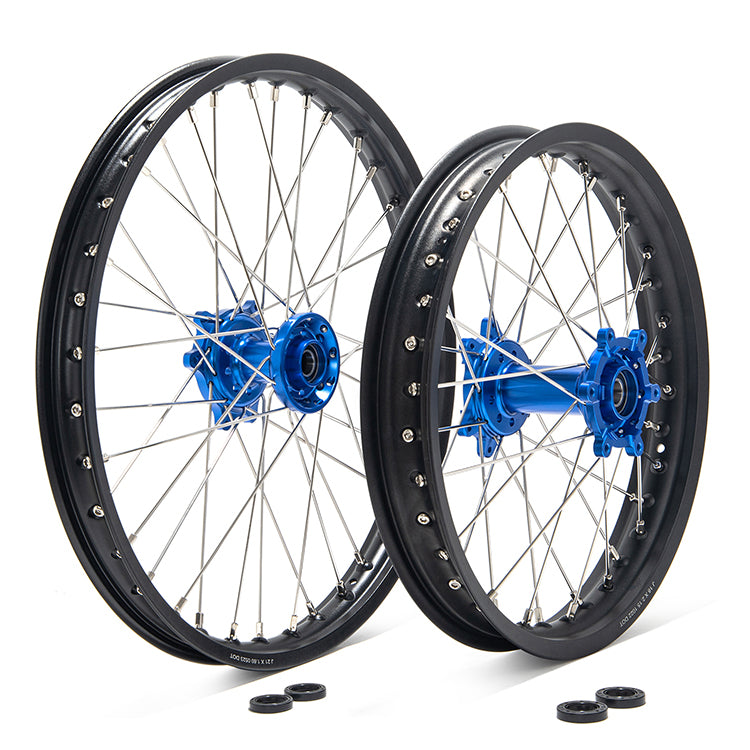 Aluminum Front Rear Spoke Wheel Rim Hub Sets for Sur-Ron Ultra Bee 2