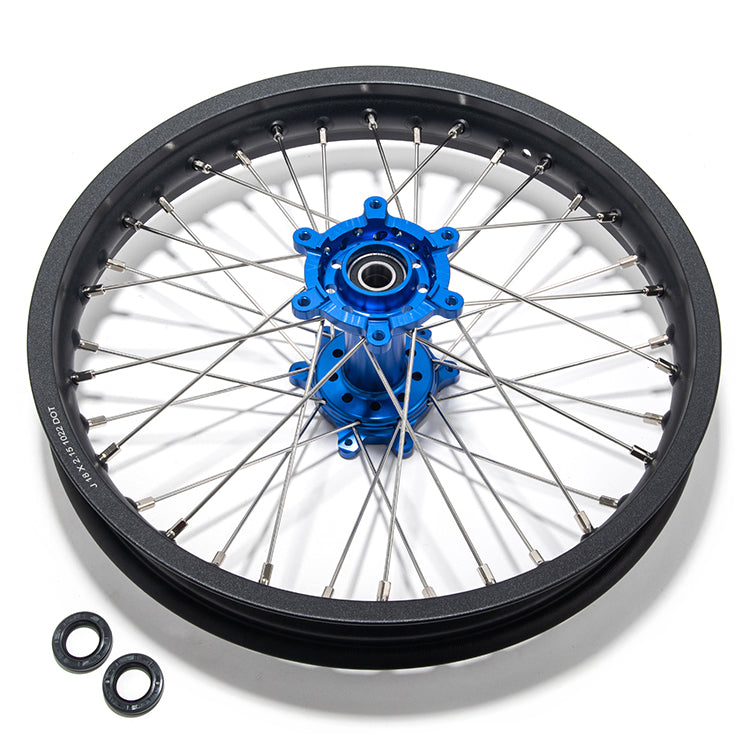 Aluminum Front Rear Spoke Wheel Rim Hub Sets for Sur-Ron Ultra Bee 18
