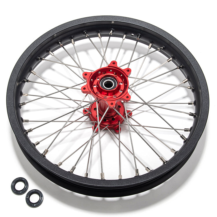 Aluminum Front Rear Spoke Wheel Rim Hub Sets for Sur-Ron Ultra Bee 20