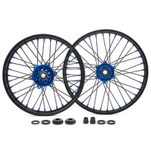 Load image into Gallery viewer, 21&#39;&#39;x1.6&#39;&#39; Front 19&#39;&#39;x2.15&#39;&#39; Rear Spoked Wheel Rim Hub Set for Yamaha YZ125 / YZ250 1999-2025