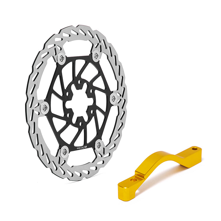 250mm Oversize Front / Rear Brake Disc & Bracket for Talaria Sting MX5 Pro 4