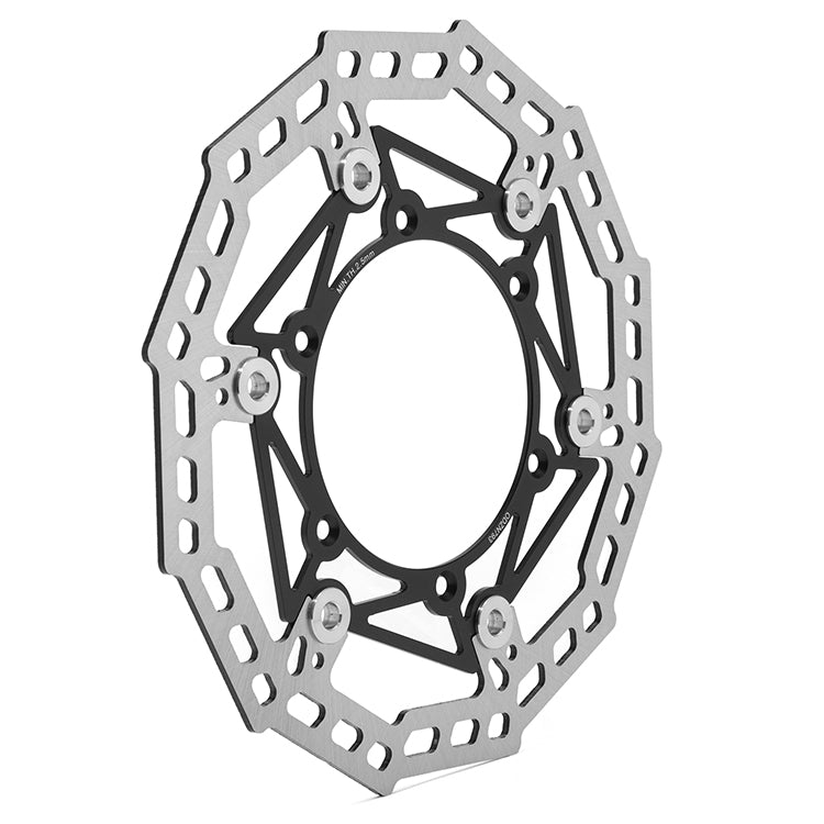 280mm Oversize Front Brake Disc & Bracket for Yamaha YZ125 YZ250 22-25 / YZ250F 21-25 / Fantic XE 125 23-24 / XX 125 250 / XXF 250 450 22-25