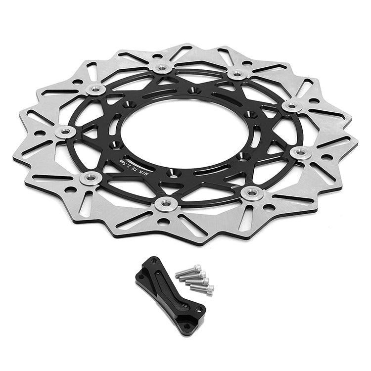 320mm Oversize Front Brake Disc Rotor & Bracket For Yamaha WR250F 2017-2019 / WR450F 2016-2018