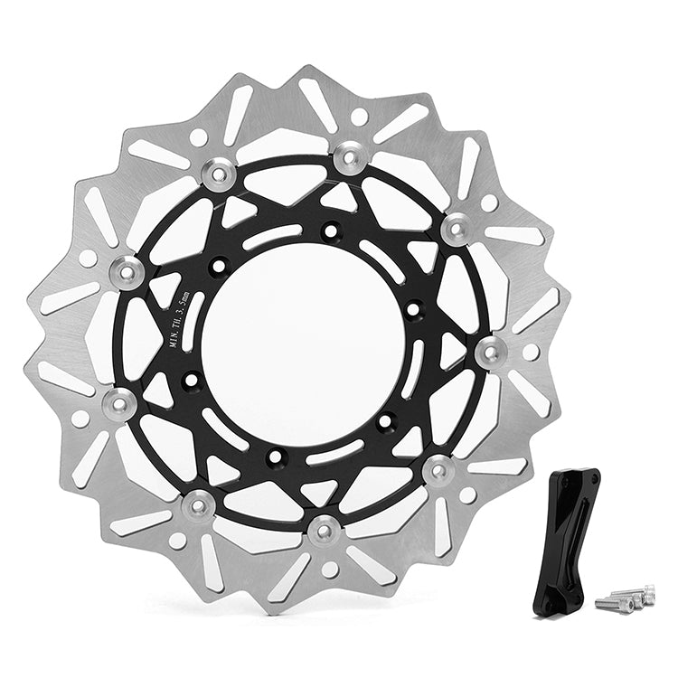 320mm Oversize Front Brake Disc Rotor & Bracket For Yamaha WR250F 2017-2019 / WR450F 2016-2018