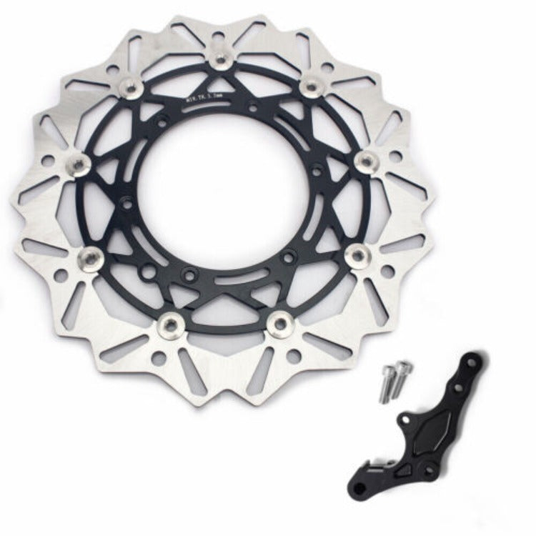 320mm Oversize Front Brake Disc & Bracket For GAS GAS EC 250 300 350 21-UP / EX 250 300 350 450 23-UP / MC 125 250 350 450 23-UP