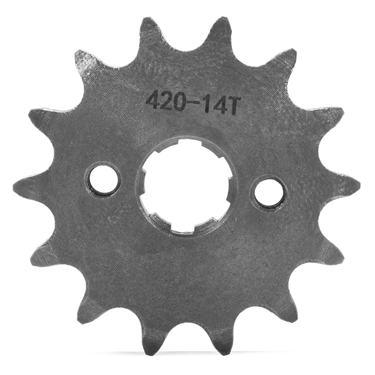 420 14 Tooth MX Front Sprocket for Honda CR 50-80 80-86 CRF 110 13-25 ATC 70 76-81 / Daytona 50 Sprinter JTF253 4