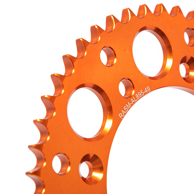 428 Chain 49T Aluminum Rear Sprocket for KTM SX 85 2004-2021 / XC 105 2008-2009 / SX 105 2007-2011 6