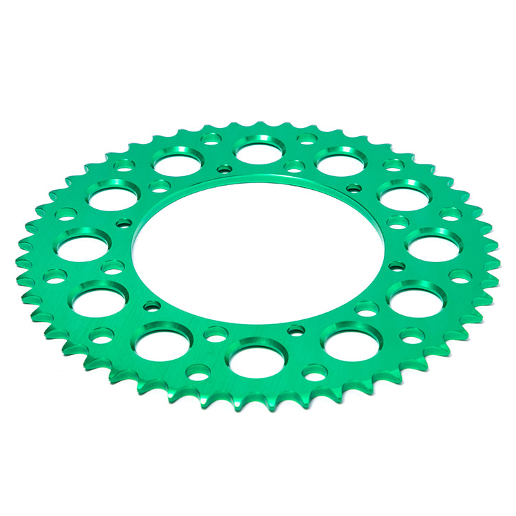 49T Aluminum Rear Sprocket for Kawasaki KX250 1992-2005 / KX250F 2006-2017 / KX450 2019-2020 / KX450F 2006-2018 7