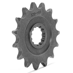 520 15 Tooth Front Sprocket for Kawasaki 400Ninja EN EX KLE Z 650 W800 06-25 / Suzuki SV650 16-24 / Yamaha TT500 77-80 JTF565