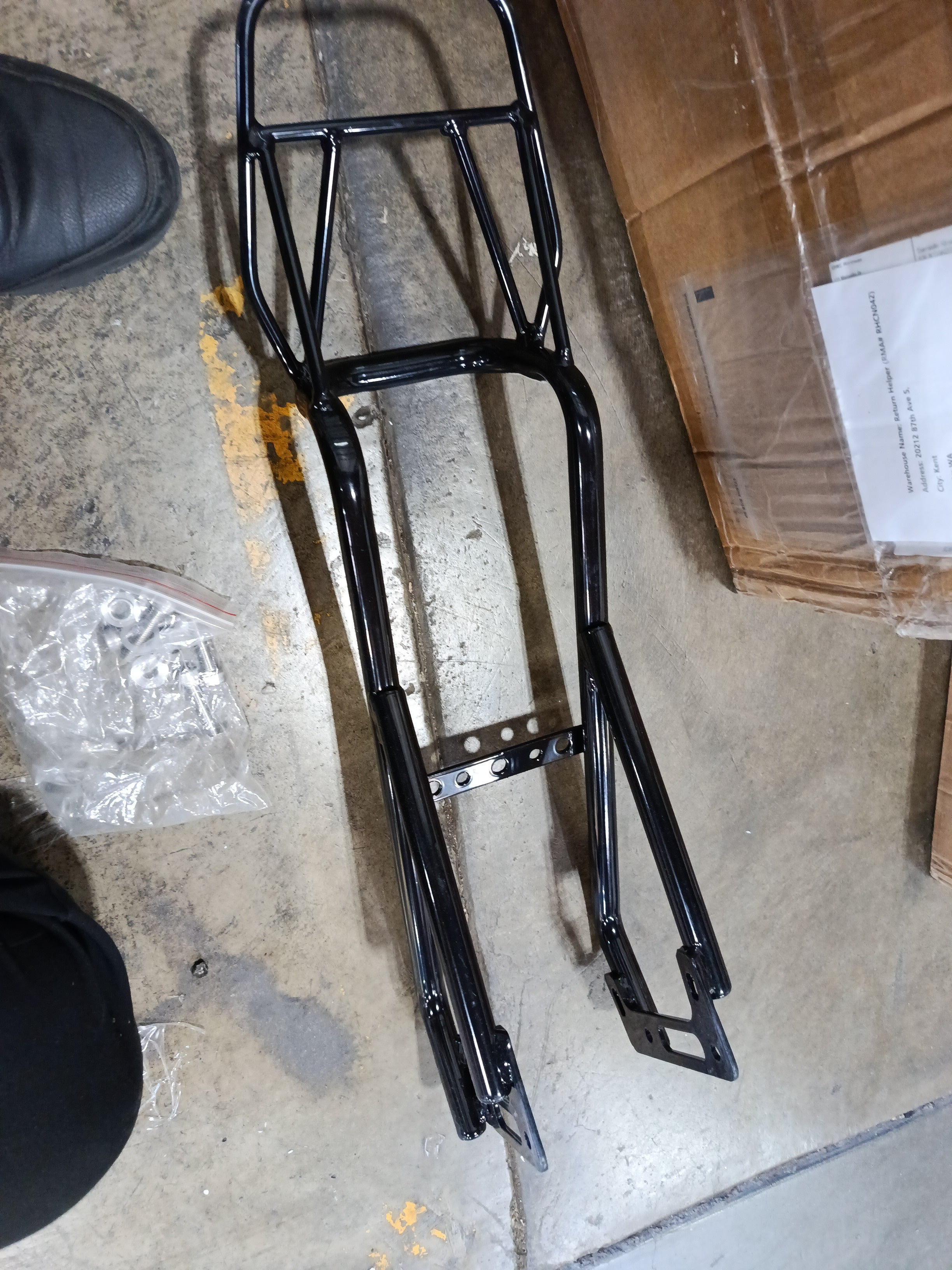 Returned Rear Tail Frame Luggage Rack for Talaria XXX / Talaria X3 Pro (XXX Pro) 1