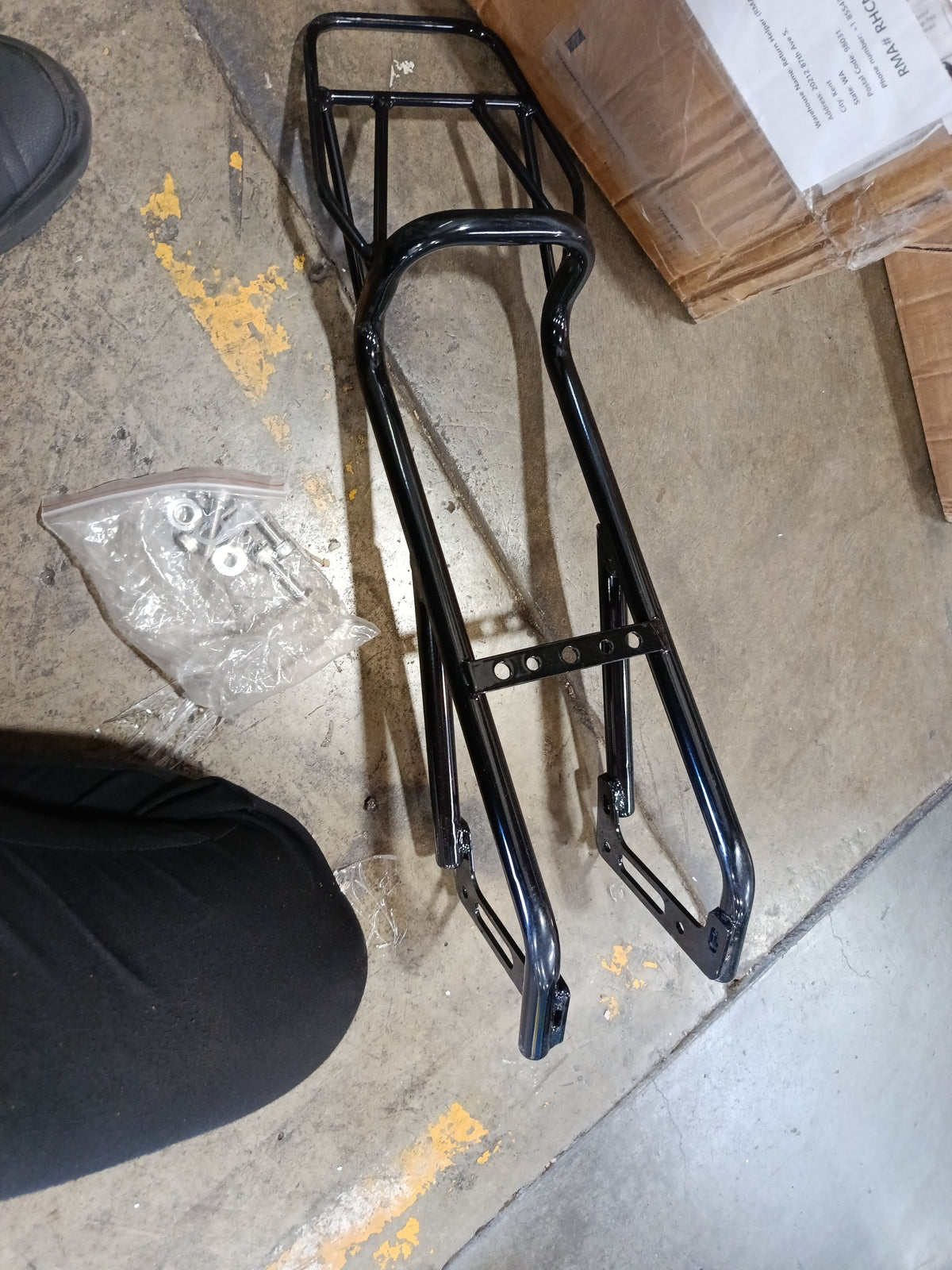 Returned Rear Tail Frame Luggage Rack for Talaria XXX / Talaria X3 Pro (XXX Pro) 2
