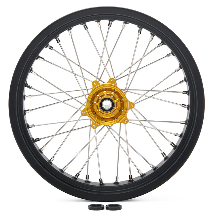 Aluminum Front Rear Spoke Wheel Rim Hub Sets for Sur-Ron Ultra Bee 15