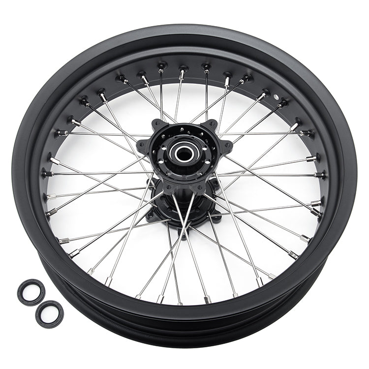 Aluminum Front Rear Spoke Wheel Rim Hub Sets for Sur-Ron Ultra Bee 21