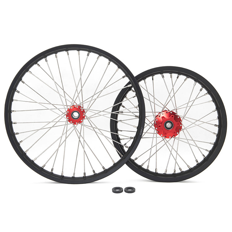 Aluminum Front Rear Spoke Wheel Rim Hub Sets for Talaria XXX 4