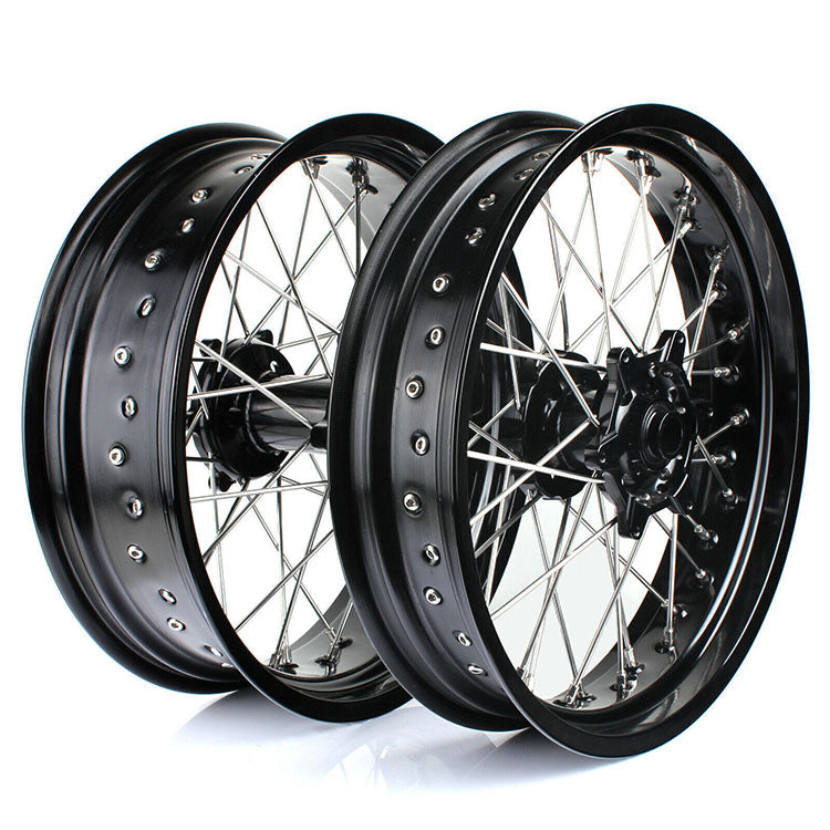 Aluminum Front Rear Spoked Wheel Set for KTM 125-450 SX SX-F XC XC-F / Husqvarna 250-450 FC TX FX TC / GAS GAS MC250F MC450F