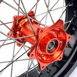 Aluminum Front Rear Wheel Rim Hub Sets for Sherco 125-500 SC SE-R SCF SEF SEF-R SE Factory SEF Factory