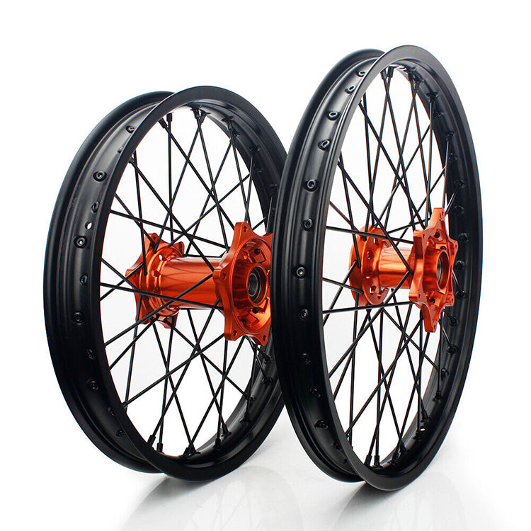 Aluminum Front Rear Wheel Rim Hub Sets for Sherco 125-500 SC SE-R SCF SEF SEF-R SE Factory SEF Factory 2013-2024 9