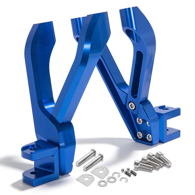 Aluminum Rear Passenger Foot Pegs & Mount Brackets For Sur-ron Ultra Bee 9