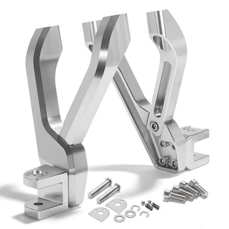 Aluminum Rear Passenger Foot Pegs & Mount Brackets For Sur-ron Ultra Bee 13