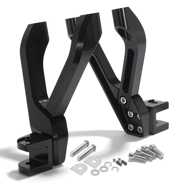 Aluminum Rear Passenger Foot Pegs & Mount Brackets For Sur-ron Ultra Bee 8