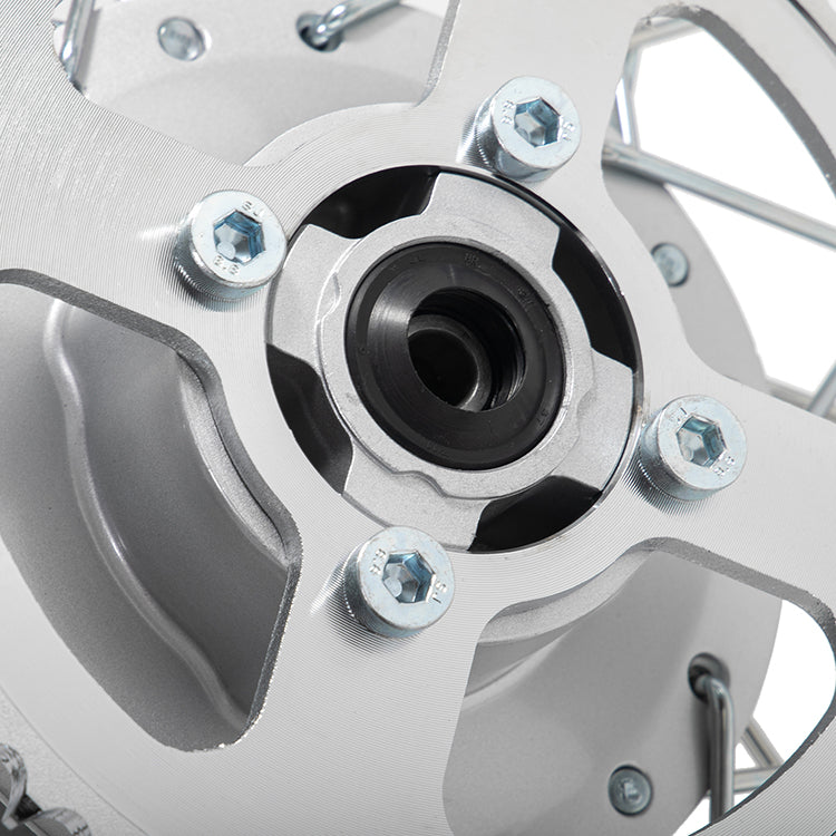 Aluminum Rear Spoke Wheel With Brakes & Sprocket for Honda CRF100F 2004-2013 / XR100R 1985-2004 4