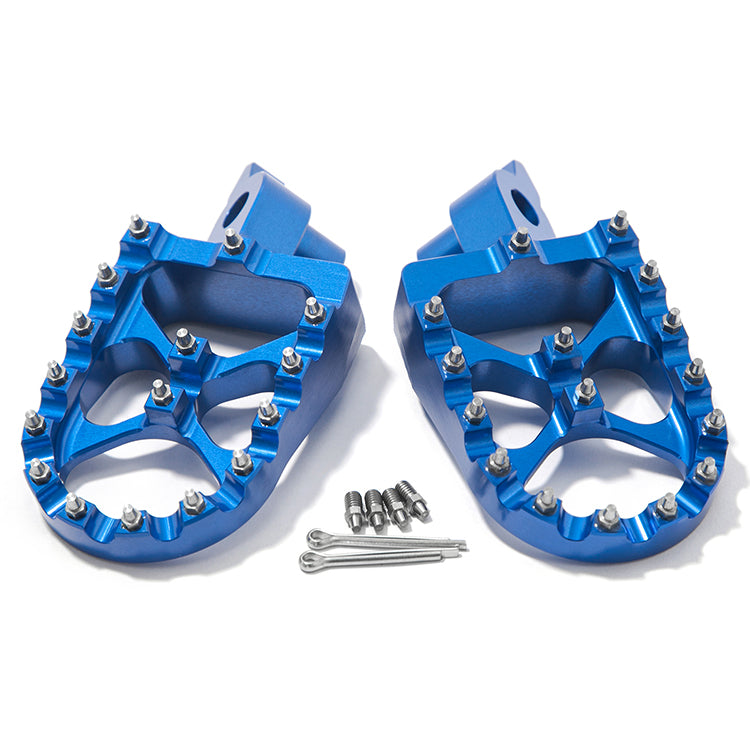 Aluminum Foot Pegs Footrest For Yamaha YZ250F 2024-2026 / YZ250FX 2025-2026 / YZ450F 2023-2026 3