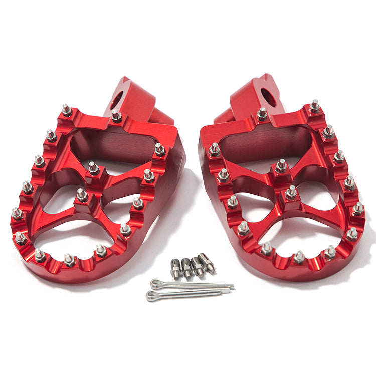 Aluminum Foot Pegs Footrest For Yamaha YZ250F 2024-2026 / YZ250FX 2025-2026 / YZ450F 2023-2026 5