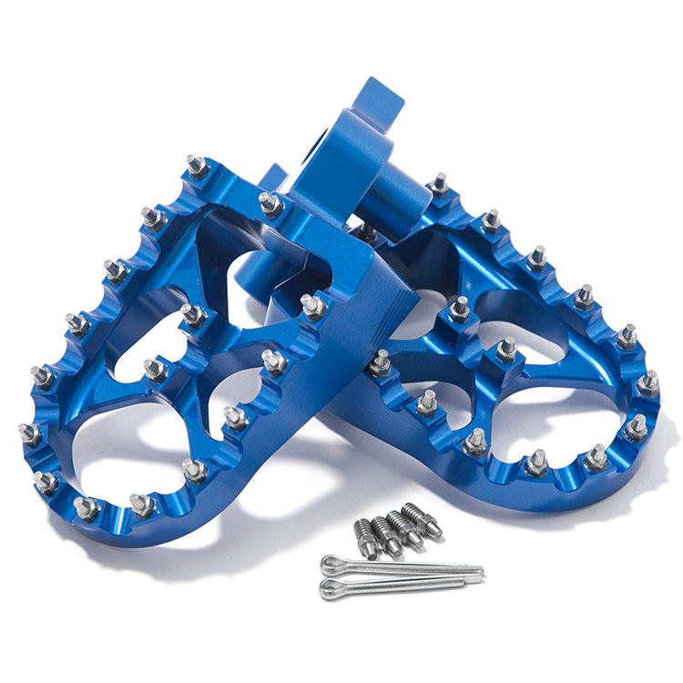 Aluminum Foot Pegs Footrest For Yamaha YZ250F 2024-2026 / YZ250FX 2025-2026 / YZ450F 2023-2026 4