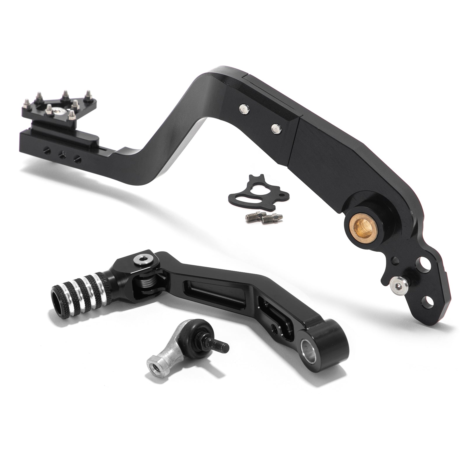 Aluminum Gear Shift Lever & Rear Brake Pedal For Yamaha Tenere 700 2020-2024