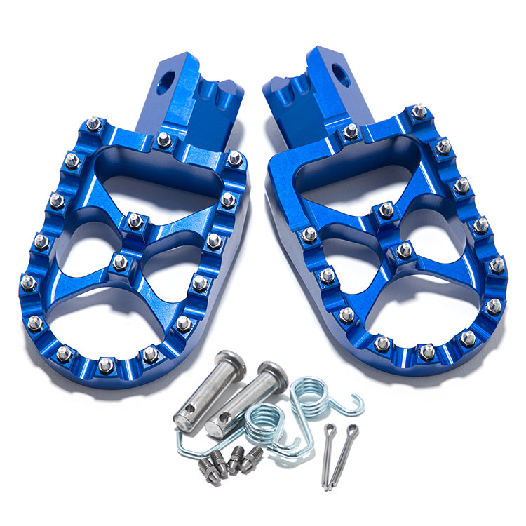 Foot Pegs Pedals For Yamaha PW50 PW80 TTR90 TTR90E TW200 / Honda CR/CRF/XR 50/70/80/100/110 / Kawasaki KLX110