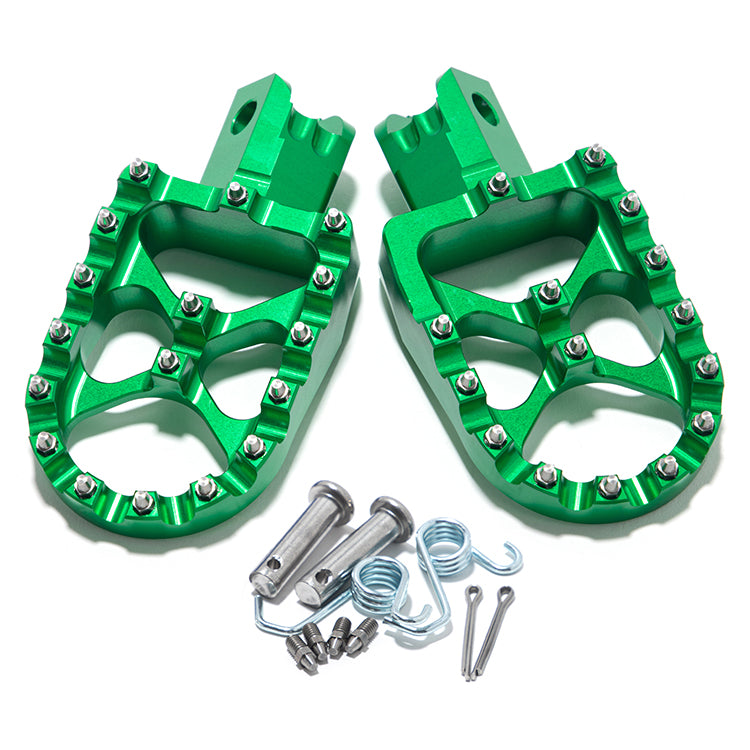 Foot Pegs Pedals For Yamaha PW50 PW80 TTR90 TTR90E TW200 / Honda CR/CRF/XR 50/70/80/100/110 / Kawasaki KLX110 5