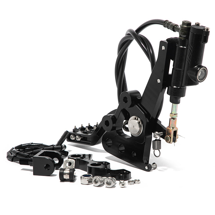 DOT 4 Hydraulic Rear Foot Brake Aluminum For Altis Sigma / Sigma MX 5