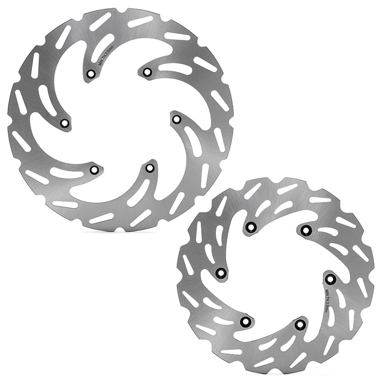 For Yamaha YZ125 / YZ250 / YZ250FX 22-up / YZ250F / YZ 450 FX 21-up /  YZ450F 20-up Front Rear Brake Disc Rotors / Pads