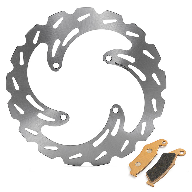 Front Rear Brake Disc / Pads For Kawasaki KX250 19 / KX250 / KX250X / KX450X 21-up / KX250F / KX450F 15-18 5