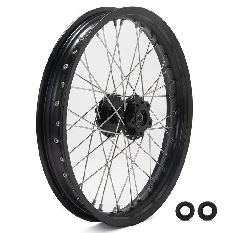 Front / Rear Spoke Wheel Rim Hub Set for Surron Light Bee X / Light Bee S / Segway X160 X260 / 79Bike Falcon M / E Ride Pro-SS 2.0 23