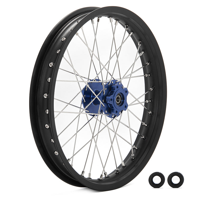 Front / Rear Spoke Wheel Rim Hub Set for Surron Light Bee X / Light Bee S / Segway X160 X260 / 79Bike Falcon M / E Ride Pro-SS 2.0 22
