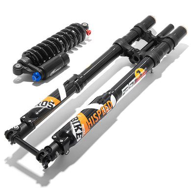 FASTACE Front Fork Suspension & Rear Shock Suspension Kit for Surron Light Bee X / Talaria Sting / XXX / Segway X160 & X260
