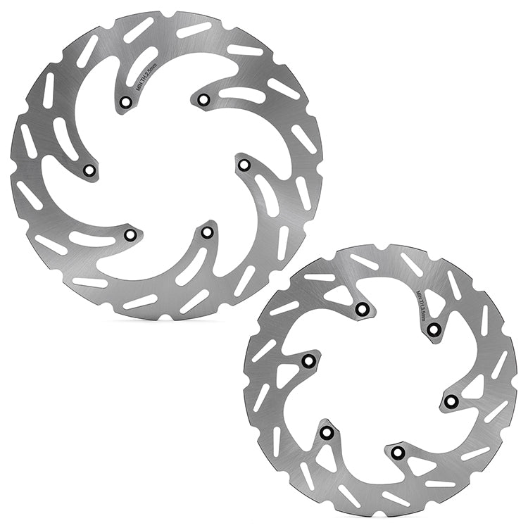Front Rear Brake Disc Rotors For Yamaha YZ250F / YZ450FX 2019-2020 / YZ250X 2019-up / YZ450F 2018-2019