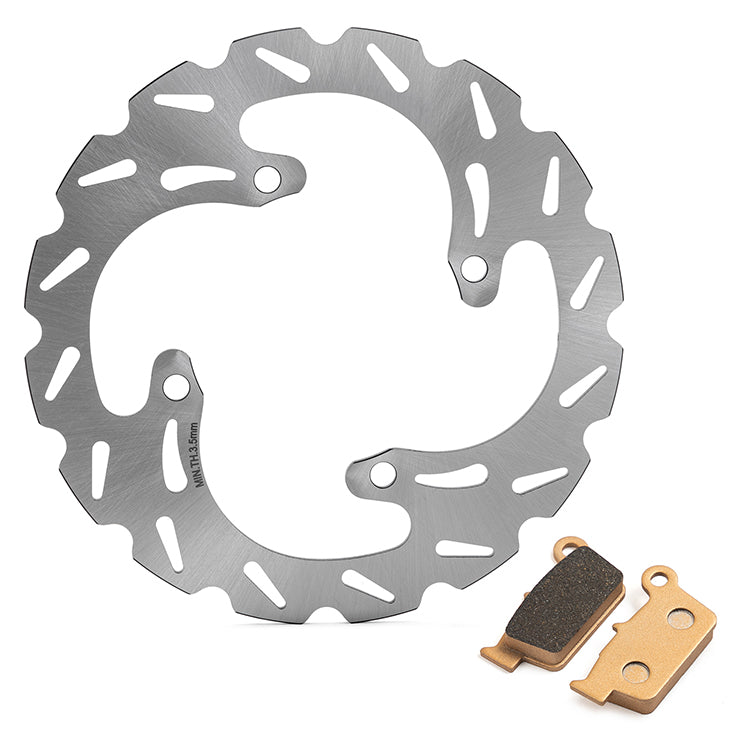 Front Rear Brake Disc / Pads For Bimota BX450 2023-up / Kawasaki KX250 2020 / KX450 2019-up 6