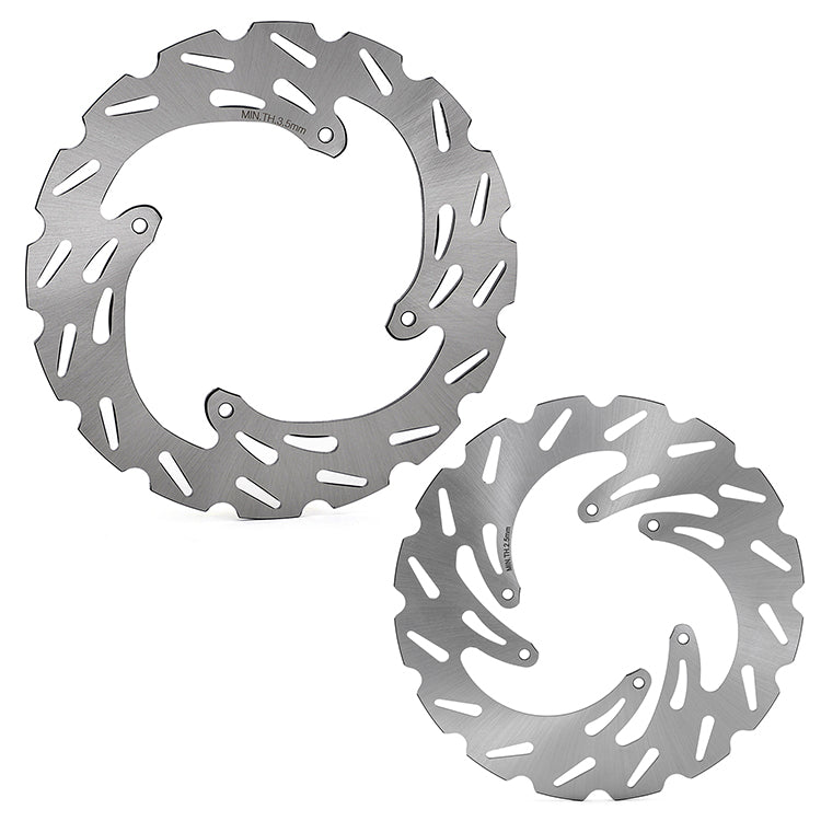 Front / Rear Brake Disc Rotors / Pads For Honda CRF250R / CRF450R 2015-UP / CRF450RX 2017-UP / CRF250RX 2019-UP 6