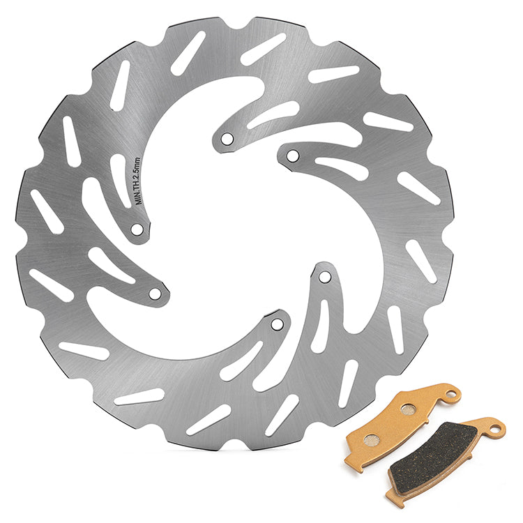 Front / Rear Brake Disc Rotors / Pads For Honda CRF250R / CRF450R 2015-UP / CRF450RX 2017-UP / CRF250RX 2019-UP