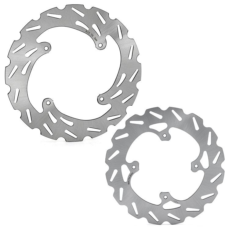 Front Rear Brake Disc Rotors / Pads For Honda XR650R / XR650 Supermotard 2000-2008 6