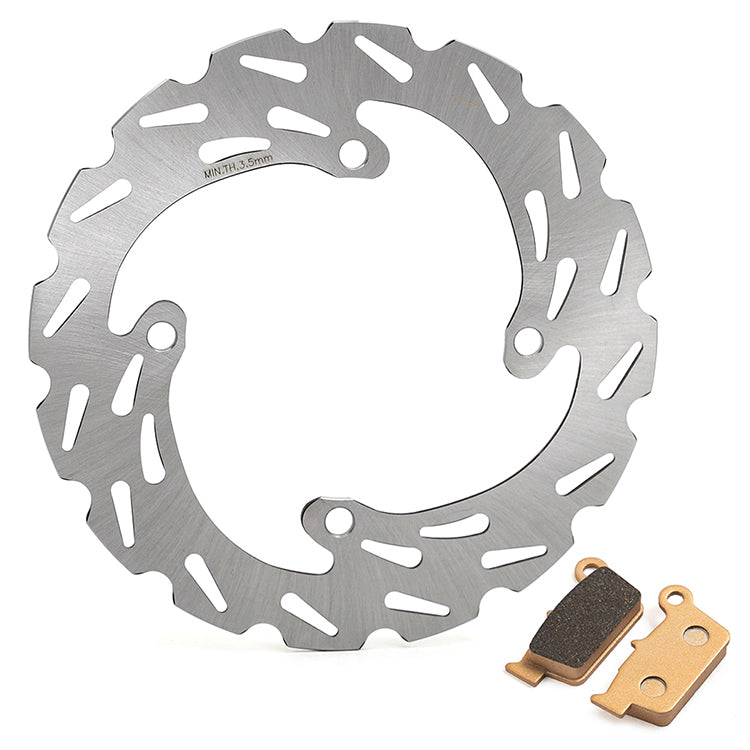 Front Rear Brake Disc Rotors / Pads For Suzuki RMZ250 2019-up / RMZ450 2018-up 3