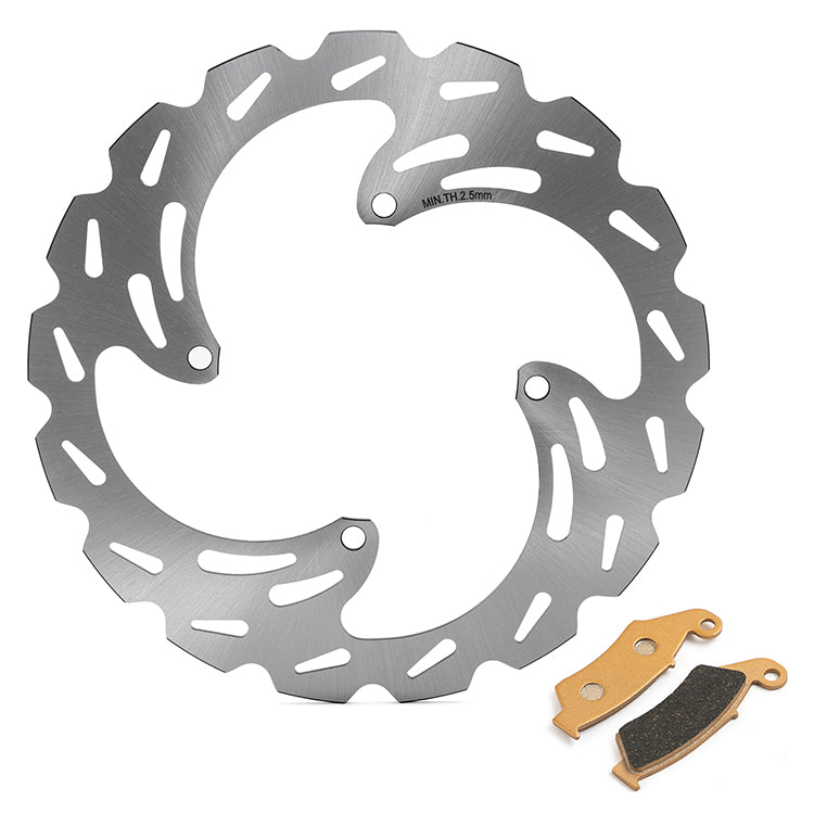 Front Rear Brake Disc Rotors / Pads For Suzuki RMZ250 2019-up / RMZ450 2018-up
